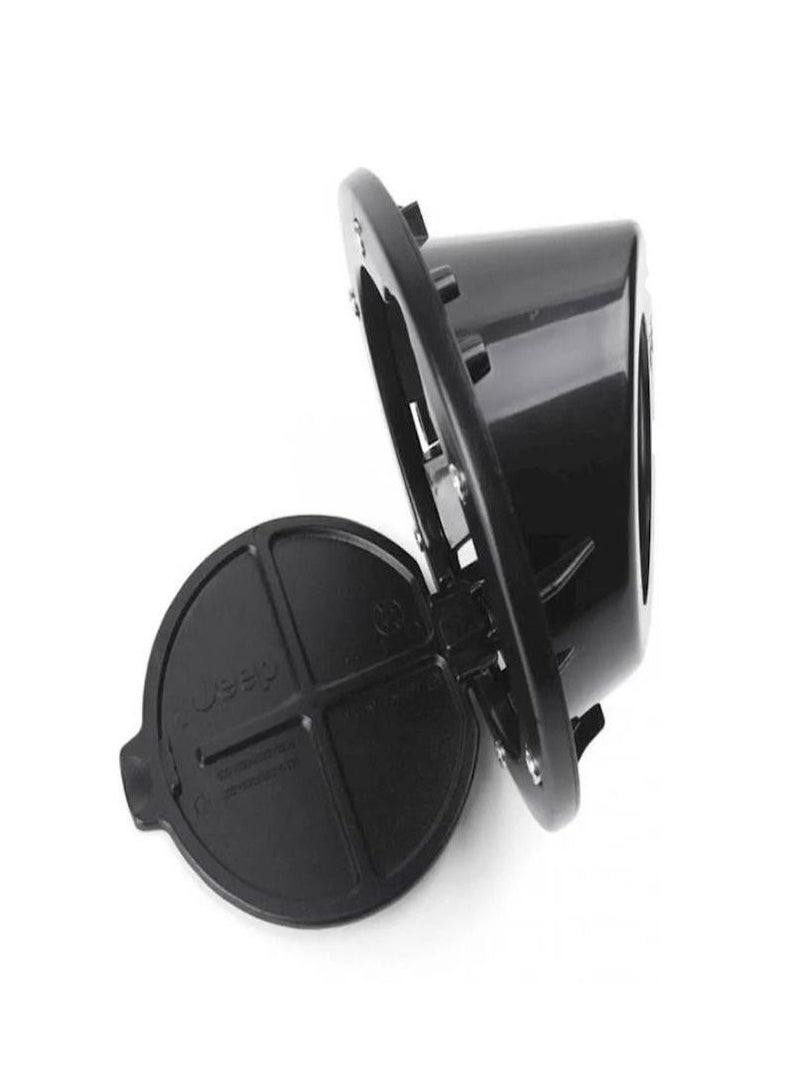 Y&D Available ABS Alloy Gas Cover/Fuel Filler/Gas Tank Cap Upgrade Fuel Door for Wrangler JK/JKU 2D/4D 2007-2017  - Image 4