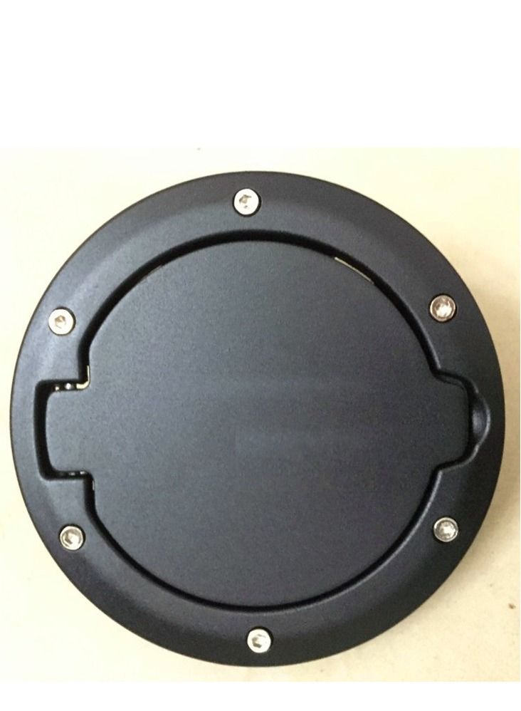 Y&D Available ABS Alloy Gas Cover/Fuel Filler/Gas Tank Cap Upgrade Fuel Door for Wrangler JK/JKU 2D/4D 2007-2017  - Image 2