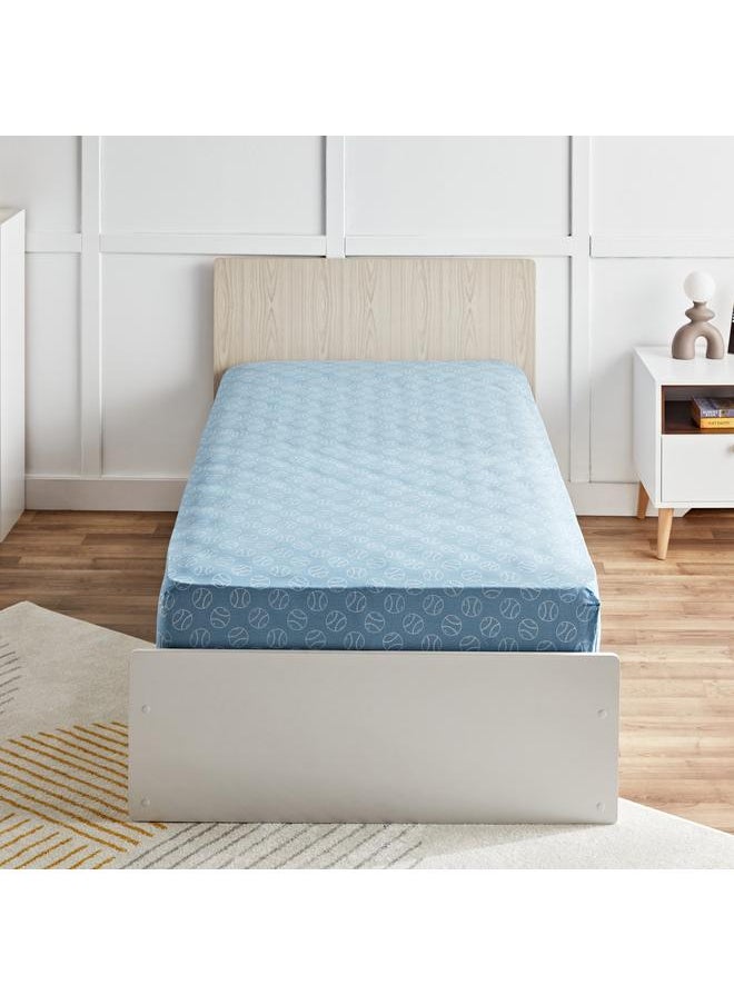 ARCADE Its A Goal Kapas Cotton Single Fitted Sheet 90X200 Plus 25 Cm  - Image 2