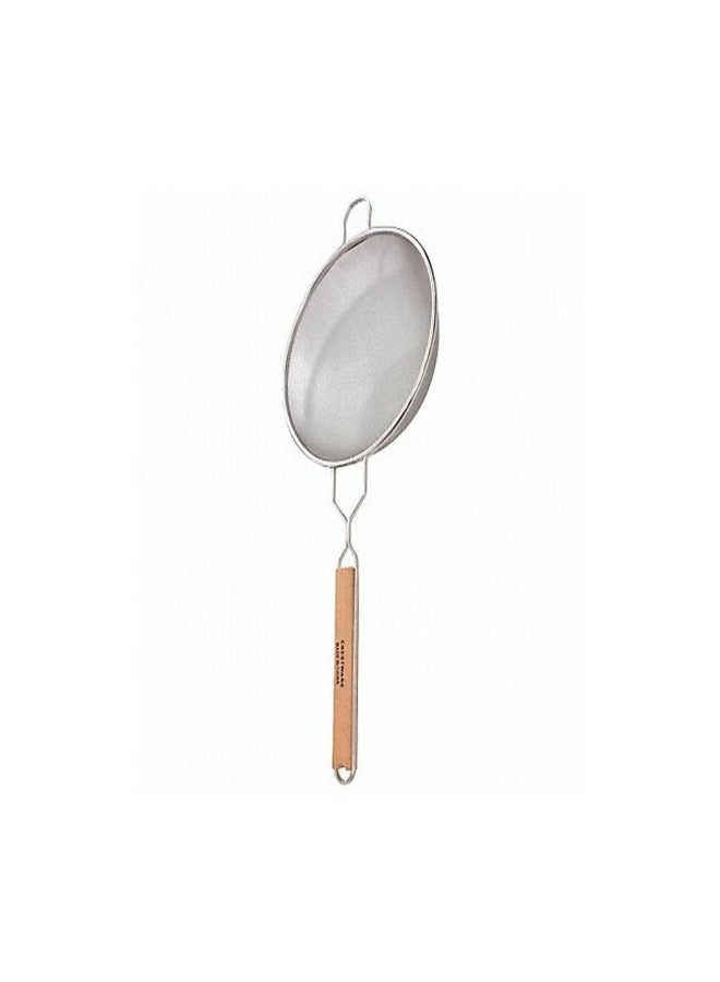 CRESTWARE 10-Inch Single Med Mesh Strainer, Silver (WHSSM10) - Image 2
