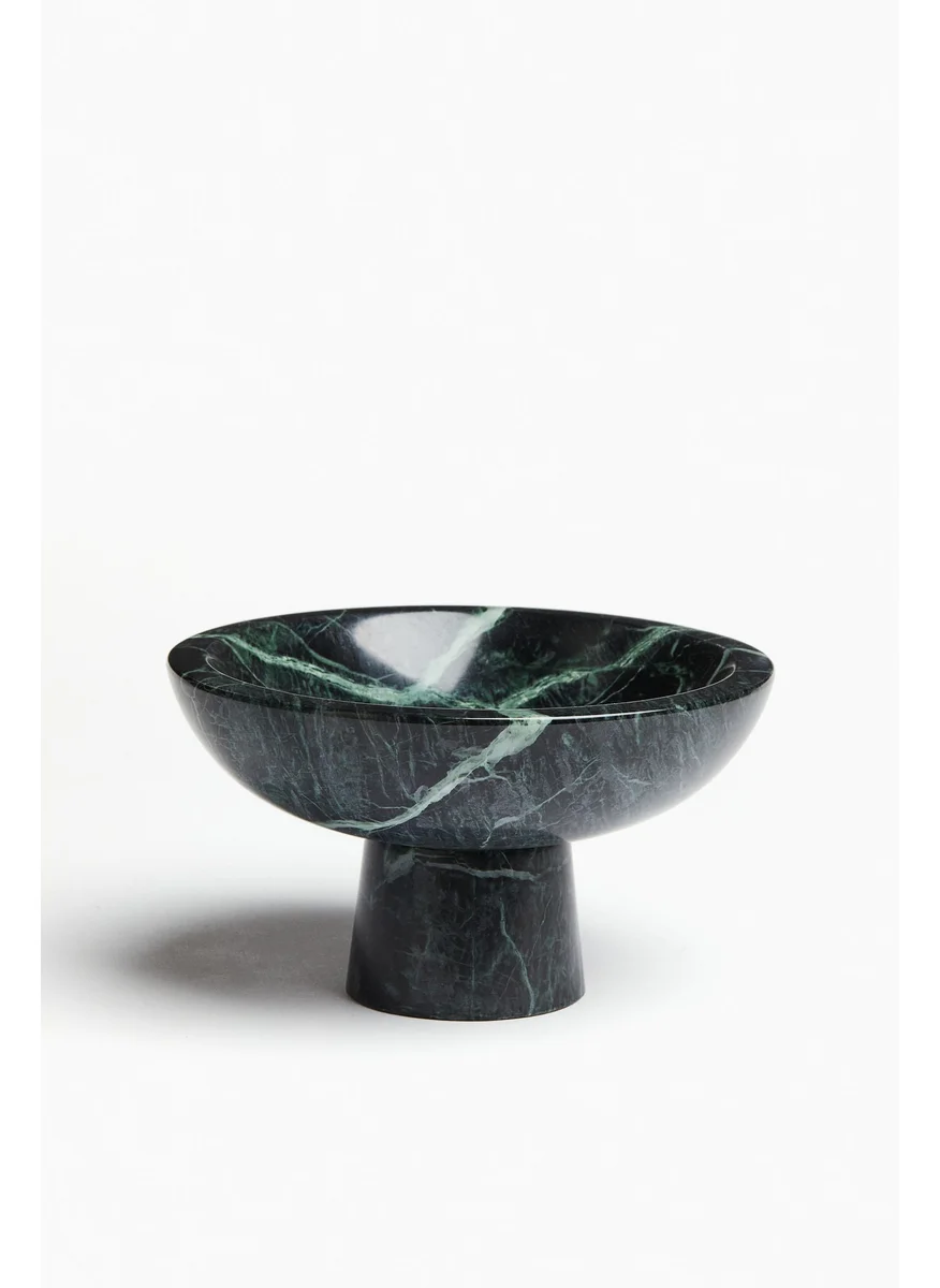 H&M Marble Pedestal Bowl