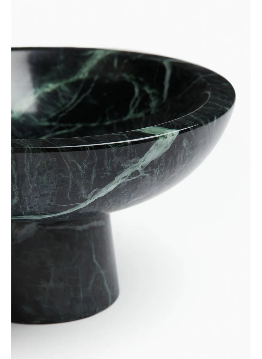 H&M Marble Pedestal Bowl