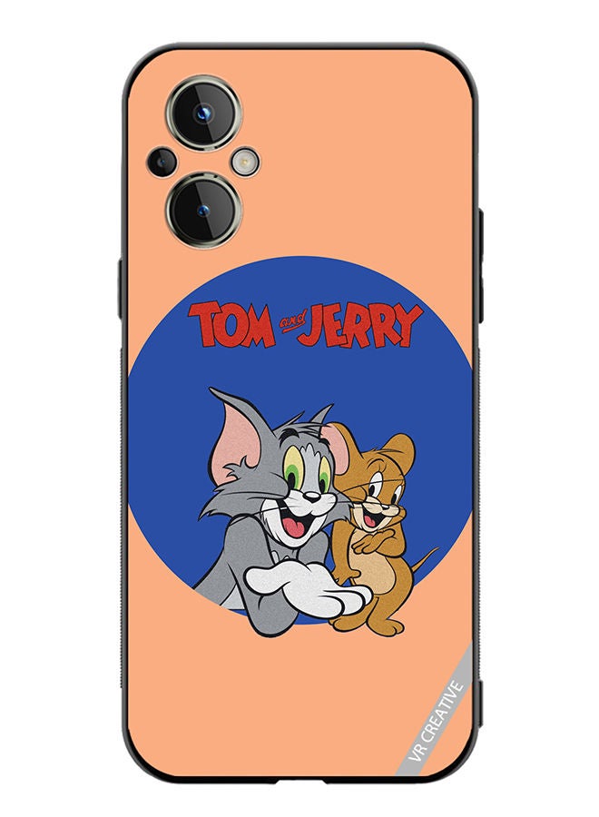 VR CREATIVE Protective Case Cover For OnePlus Nord N20 5G Tom And Jerry Design Multicolour - Image 1