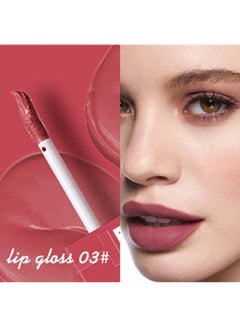 Smile Matte Liquid Lipstick Long Lasting Up To 16 Hours,Nude Velvet Lip Gloss Lip Stain Can Let Your Lip Look Fuller(#03)  - Image 3