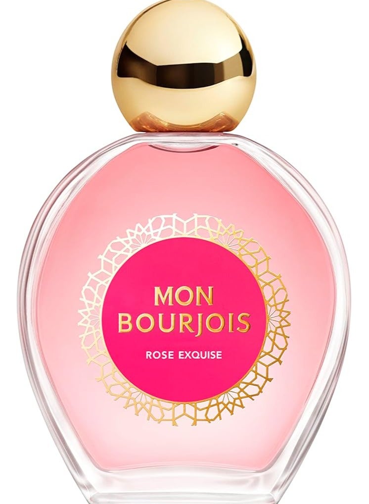 BOURJOIS PARIS Mon Bourjois Rose Exquise Eau de Parfum 100ml - Image 2