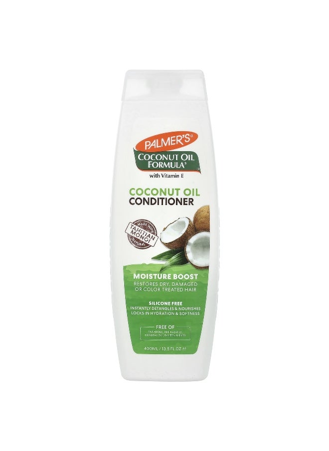 PALMER'S Palmer's, Coconut Oil Formula® with Vitamin E, Moisture Boost Conditioner, 13.5 fl oz (400 ml)  - Image 1