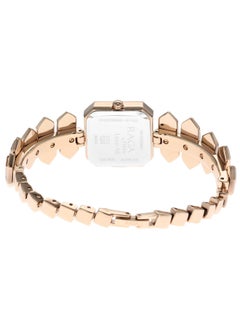 TITAN ساعة نسائية أنالوج بمينا باللون الأبيض العاجي - 95152WM01  - Image 4