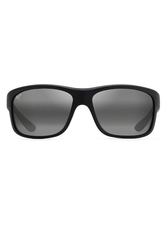 MAUI JIM Men's Rectangular Sunglasses - MJ-815-53B - Lens Size: 64 mm  - Image 1