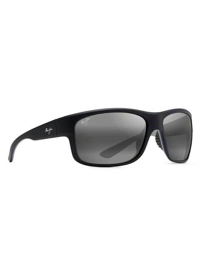 MAUI JIM Men's Rectangular Sunglasses - MJ-815-53B - Lens Size: 64 mm  - Image 2