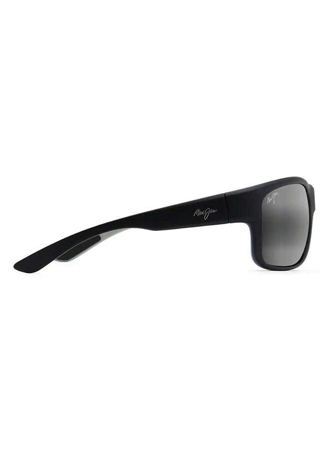 MAUI JIM Men's Rectangular Sunglasses - MJ-815-53B - Lens Size: 64 mm  - Image 3