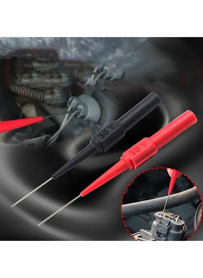 2pcs 1.0mm Car Maintenance Test Puncture Line Wire Hand Multimeter Pen Signal Pin - Image 1