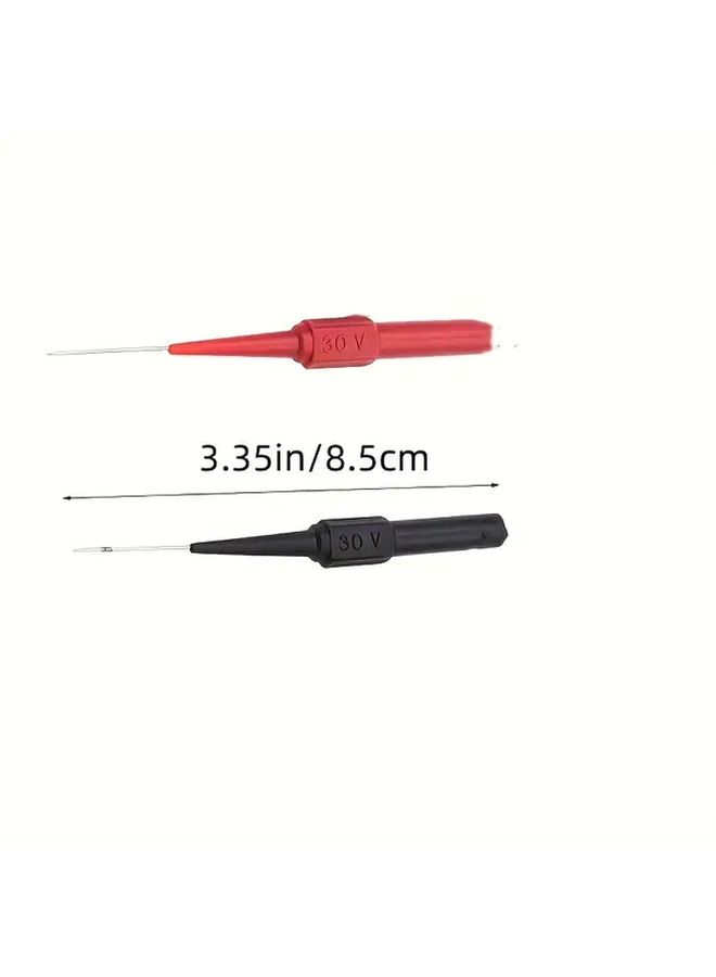 2pcs 1.0mm Car Maintenance Test Puncture Line Wire Hand Multimeter Pen Signal Pin - Image 2