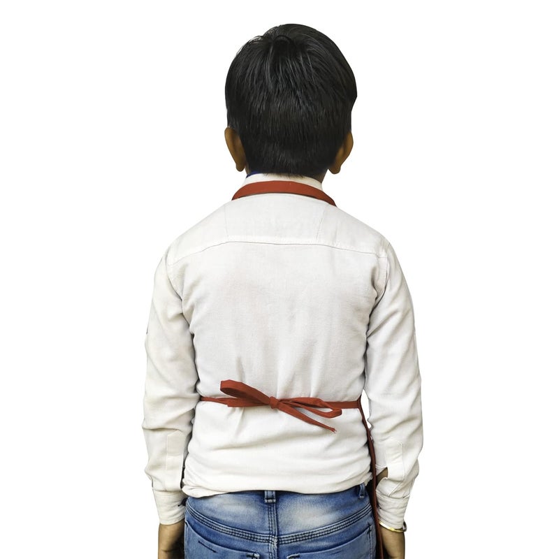 Switchon Switchon Polyester Waterproof Adjustable Kids Multi purpose Cooking Apron with a chef cap School Apron Proudly made in india - Image 5