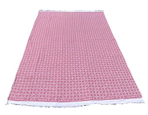 Mandhania Super Soft Premium Light Weight Solapur Chaddar 100% Cotton Dailyuse Single Bed Blanket Pack of 2 (203) - Image 4