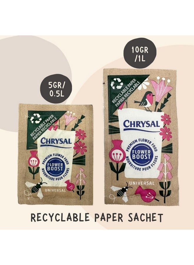 Chrysal Flower Boost - Recyclable Paper Flower Food - Increase Vase Life with Our Floral Supplies for Fresh Flowers - Flower Arrangements Supplies - Ideal Florist Supplies (200 ct) - Image 5