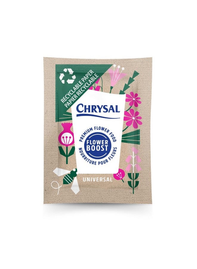 Chrysal Flower Boost - Recyclable Paper Flower Food - Increase Vase Life with Our Floral Supplies for Fresh Flowers - Flower Arrangements Supplies - Ideal Florist Supplies (200 ct) - Image 1