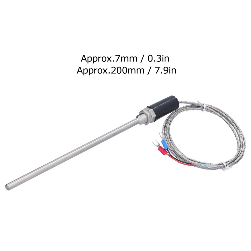 Thermocouple Sensor: Stainless Steel Upgraded Wear Resistant - High Accuracy Temperature Sensor for Industrial High-Temperature Environments & Temperature Control Systems - Image 5