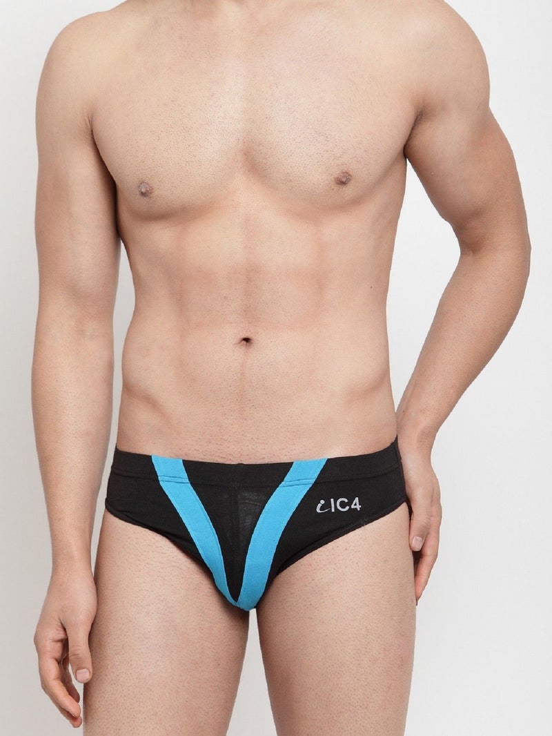IC4 Store سراويل داخلية مصممة للرجال باللونين الأسود والأزرق - Image 1