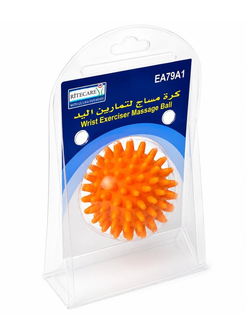 رايت كير ريتاكير كرة مساج لتمارين اليدين لون برتقالي - Image 1