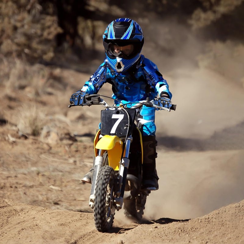 JAGASOL Kids Dirt Bike Gloves, Kids & Youth Power Sports Riding Gear for Motorcycle, BMX, Mountain Bike, ATV, Full Finger Children Gloves for Outdoor Sports Cycling Camping Fishing - Image 4