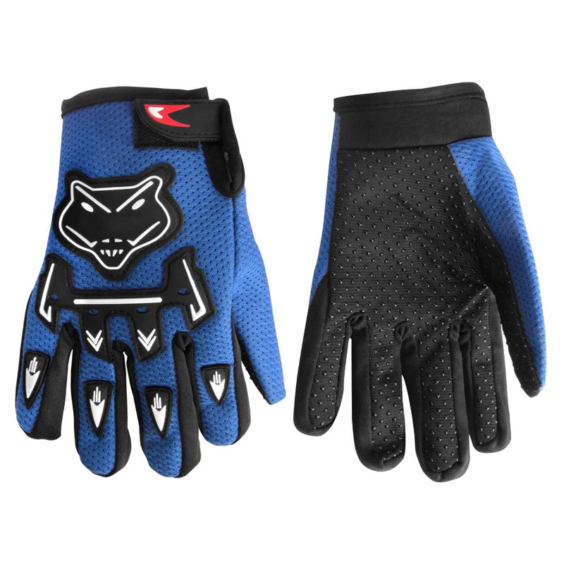 JAGASOL Kids Dirt Bike Gloves, Kids & Youth Power Sports Riding Gear for Motorcycle, BMX, Mountain Bike, ATV, Full Finger Children Gloves for Outdoor Sports Cycling Camping Fishing - Image 1