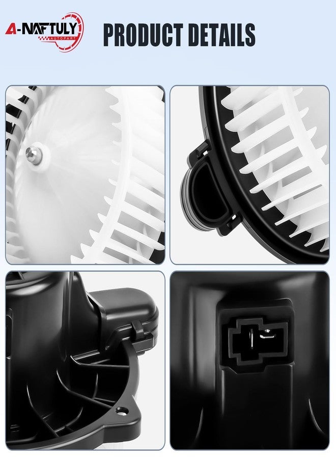 A-NAFTULY AC Blower Motor Fan Replacement Fits for Hyundai Accent, Azera, Sonata, Tucson, Entourage, Kia Optima, 1.6L 2.4L 2.7L 3.3L 3.8L - HVAC Heater Blower Motor Front, Replace 700133, 97112-1C000 - Image 5