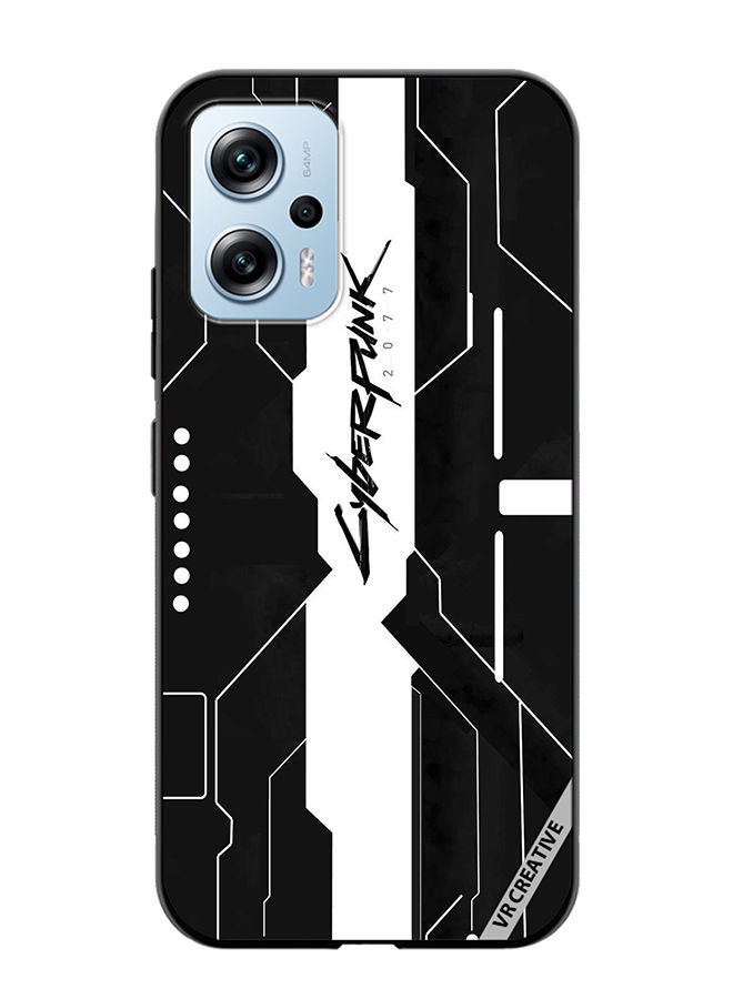 VR CREATIVE Protective Case Cover For Xiaomi Poco X4 GT Cyberpunk Design Multicolour - Image 1