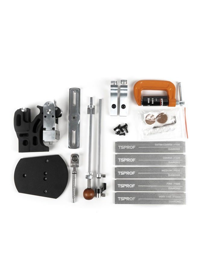 TSPROF Pioneer Sharpening Kit, Knife Sharpener, Knife Sharpening Kit for Kitchen, Folding, Tourist and Multitool Knives, Compact Knife Sharpening Device - Image 5