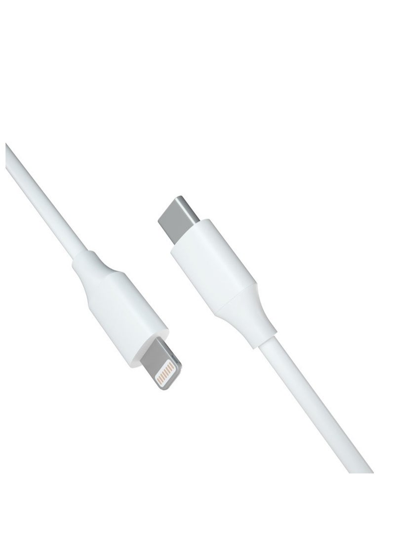 Generic - Type C PD Fast Charger with 1m Type C Lightning Cable Wall Power Adapter - Image 1
