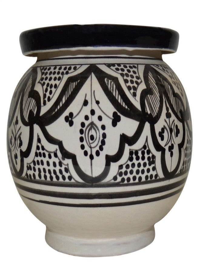 Treasures Of Morocco منافض سجائر سيراميك مغربية مصنوعة يدوياً، تصميم رائع بألوان زاهية، حجم كبير جداً - Image 2