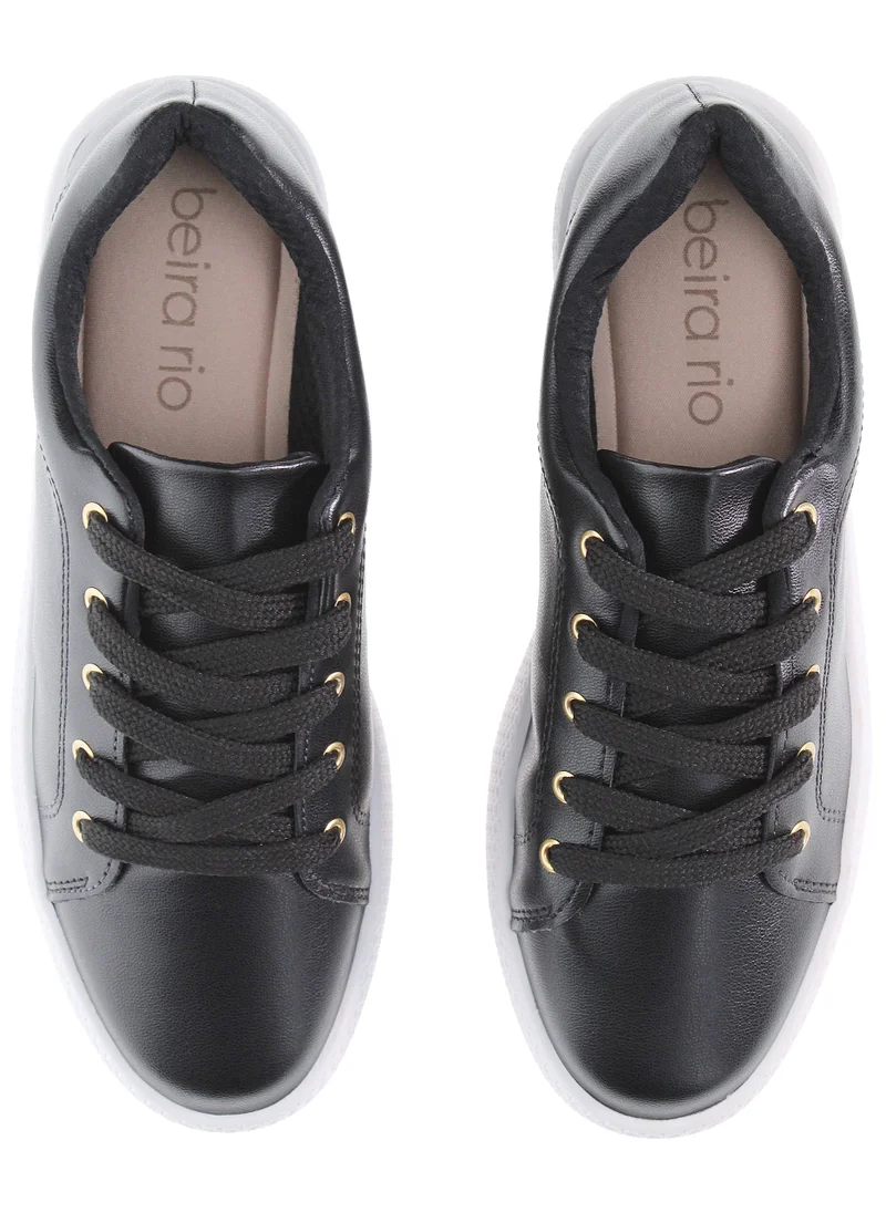 Beira Rio Selena Lace Up Low Top Sneakers