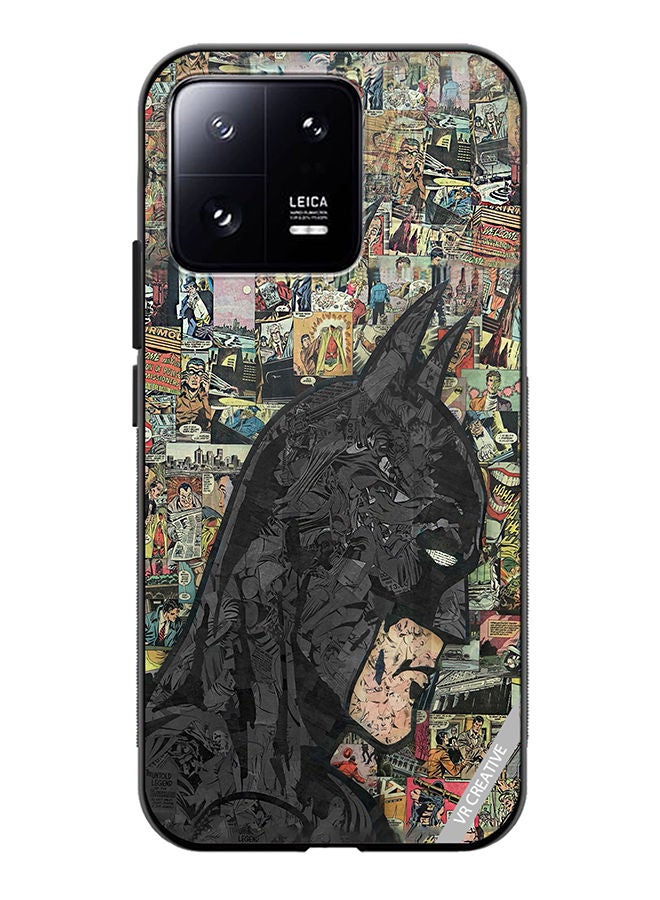 VR CREATIVE Protective Case Cover For Xiaomi 13 Batman Comic Design Multicolour - Image 1