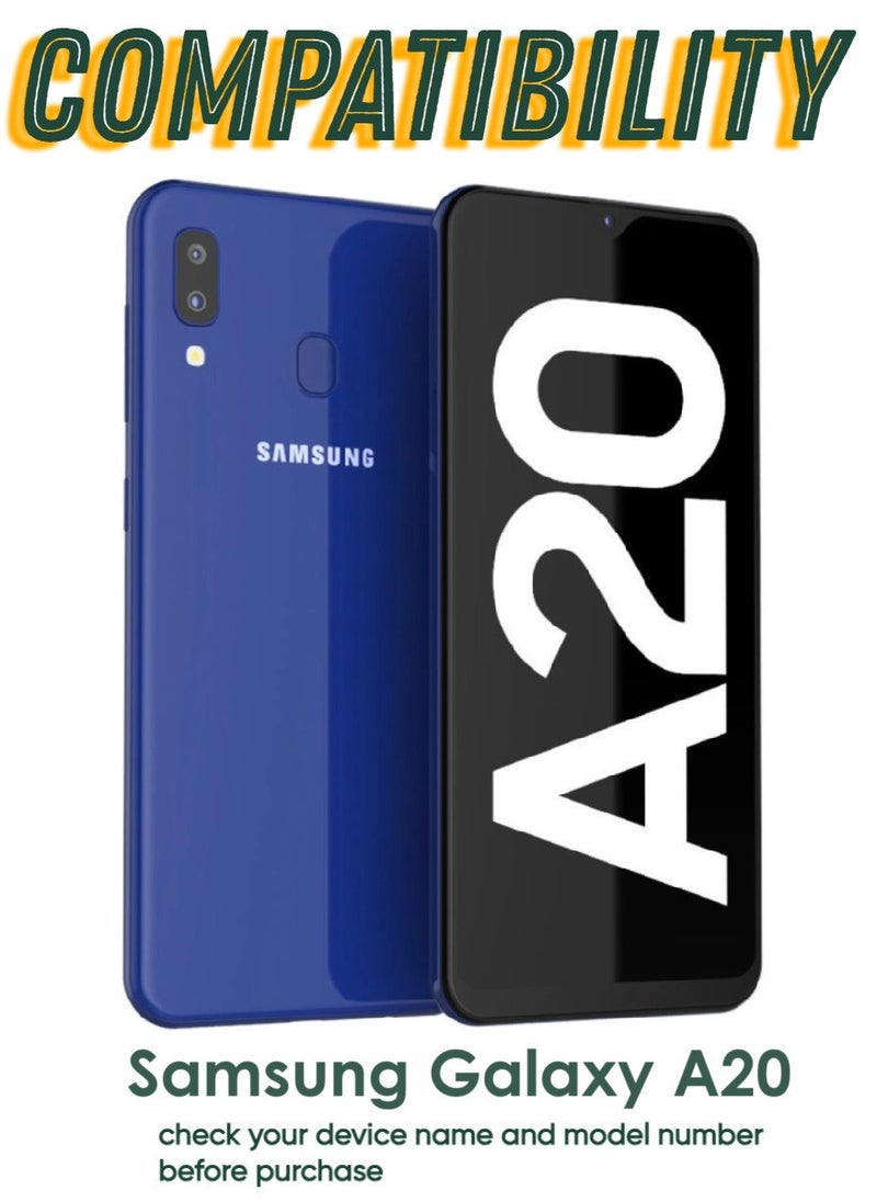 أكاليكس 3 قطع، حماية شاشة، لهاتف سامسونج جالاكسي A20، جودة ممتازة. - Image 3