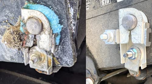 EAPP مشبك طرف البطارية السلبية BT4Z-14450-BA الجديد EDGE F150 Explorer Escape مع صمولة - Image 4