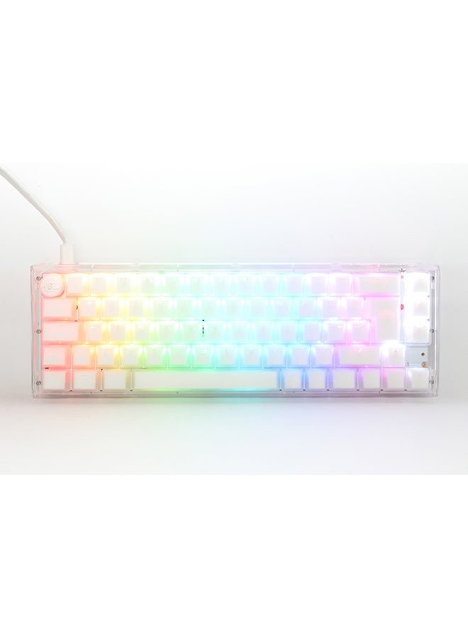 داكي مفتاح Ducky One 3 Aura White SF 65% Cherry Brown - Image 1