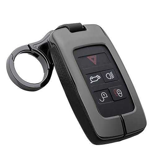 ontto Key Fob Cover Case Compatible with Land Rover Fit for Range Rover Black - Image 1