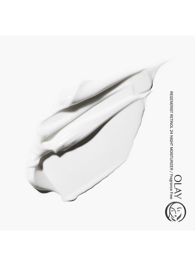 Olay Retinol 24 Duo Pack, Renewing Exfoliating Cleanser, FragranceFree 5.0 FL oz, Night Moisturizer, Fragrance-Free, 1.7 oz, 4ct Retinol Cleansing Melts - Image 2