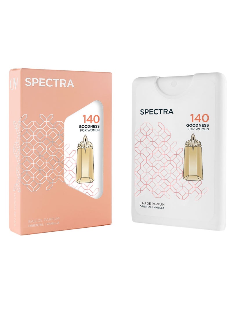 سبكترا بوكيت 140 عطر غودنيس او دي بارفيوم للنساء - 18مل - Image 1