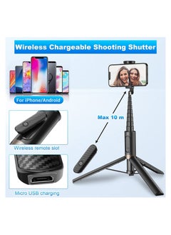 Portable Mini Selfie Stick with Rotatable Handle and Extendable Distance Universal Phone Holder with Stable Tripod Base Wireless Camera Remote Control Multifunction for Outdoor Photography - pzsku/ZA09780C2764D6378442CZ/45/_/1732518771/798a5497-a39e-434b-955b-a325c0804aef