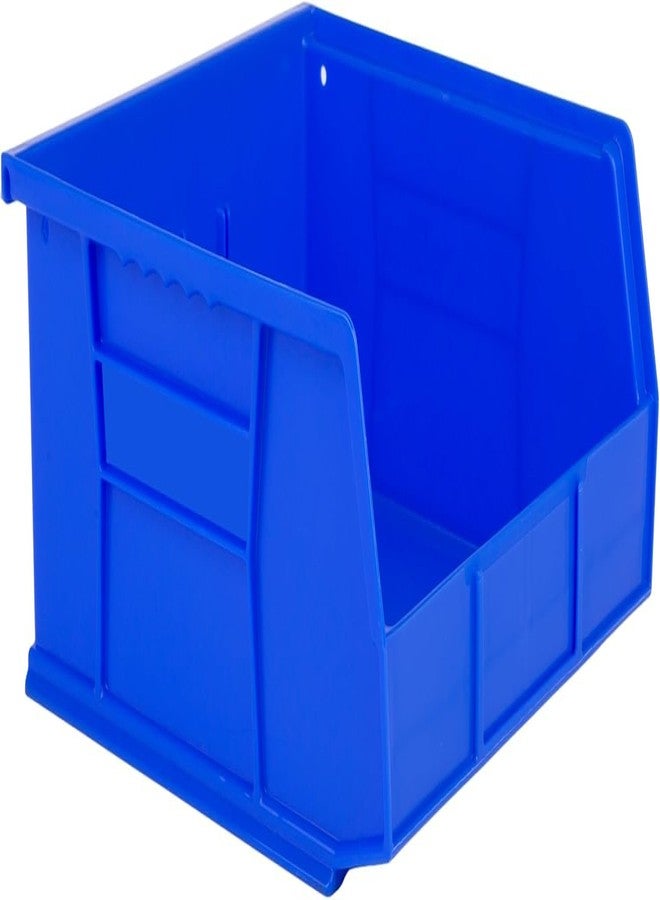 HE HUDSON EXCHANGE Hudson Exchange 11" x 11" x 5" (3 Pack) Plastic Stackable Storage Bin and Hanging Container, Blue - Image 2