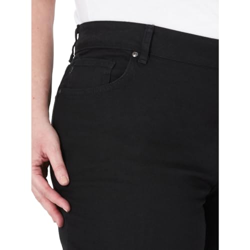 LEE Women's Plus Size Relaxed Fit Straight Leg Jean, Black Onyx, 22 Petite - Image 2