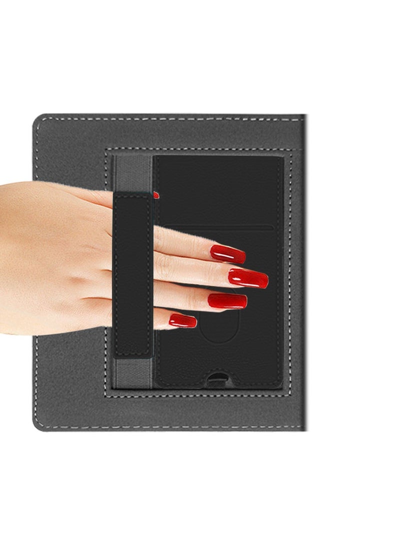 general Hand Strap Smart Magnetic Case for Onyx Boox Leaf 2/Leaf3/Leaf3C 7 Inch E-Reader, Multi-Angle Stand Shockproof Ebook Cover - Image 5