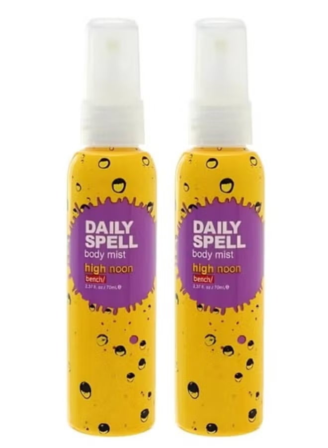 Bench 2Pcs Bench High Noon Daily Spell Body Spray 70 Ml - Image 1