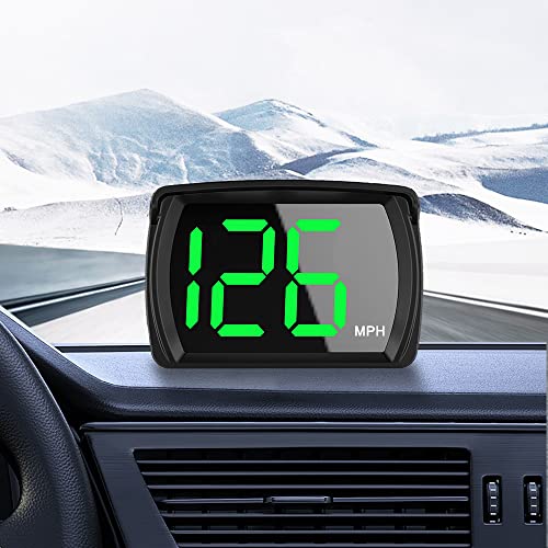 VJOYCAR G20 New GPS Speedometer Car Hud Head Up Display, Universal Auto MPH Digital Speed Gauge Cluster for Cars Truck Motorcycle ATV SUV Pick-up Scooter Golf Cart - Image 1