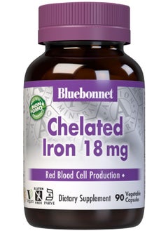 Bluebonnet Nutrition Bluebonnet Nutrition, Albion Chelated Iron 18Mg, 90  - Image 1