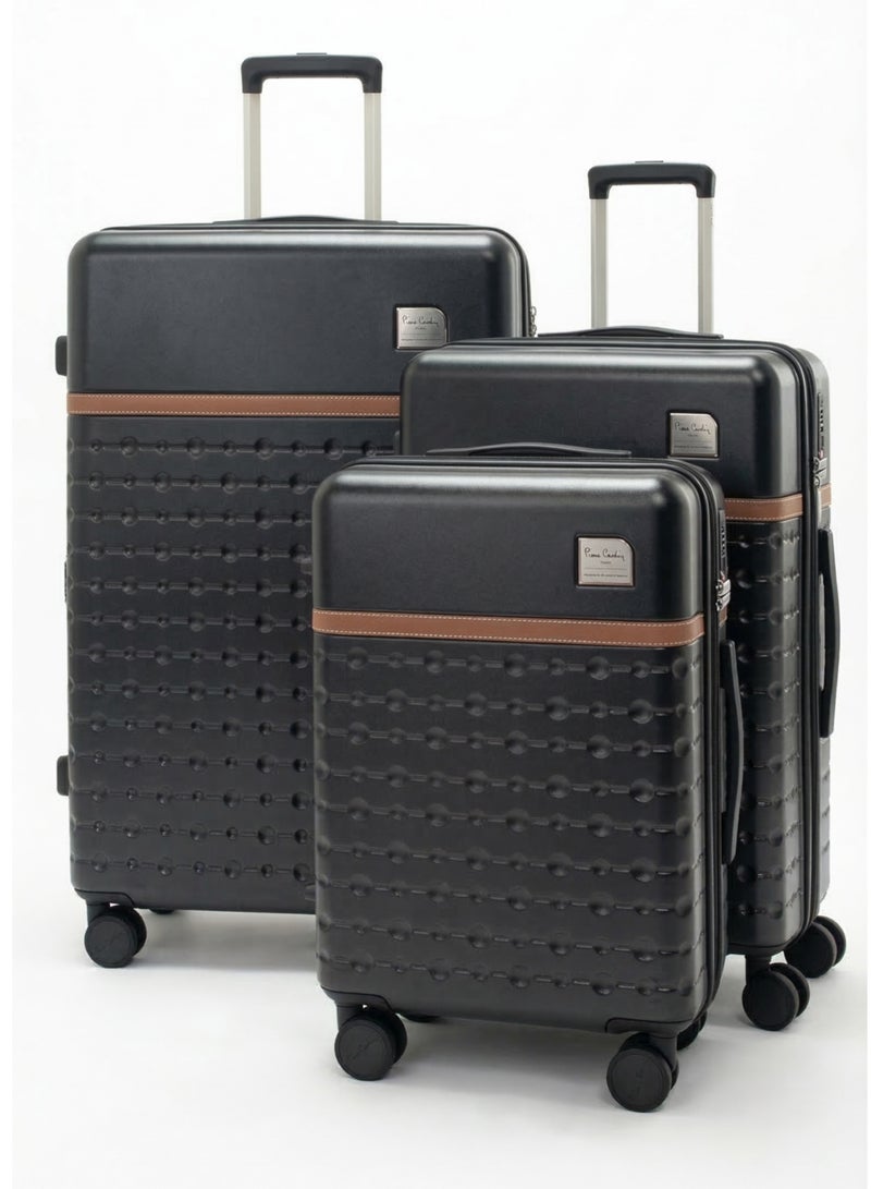 3-Piece Polycarbonate Hard Shell Luggage Set with TSA Lock & Spinner Wheels - Image 1