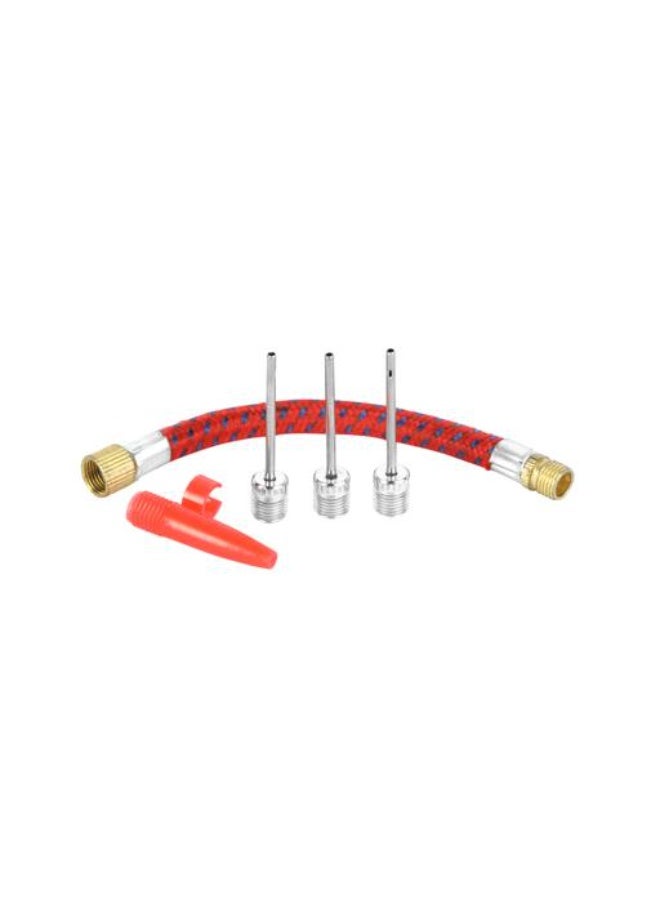 Epsilon Inflating Needles EPSP1424 - Universal Valve Adapter Set for Standard Air Inflators - Durable Metal Needles for Car Tires, Bicycle Wheels, Balls, Swimming Tubes & Inflatable Toys - Red - Image 2