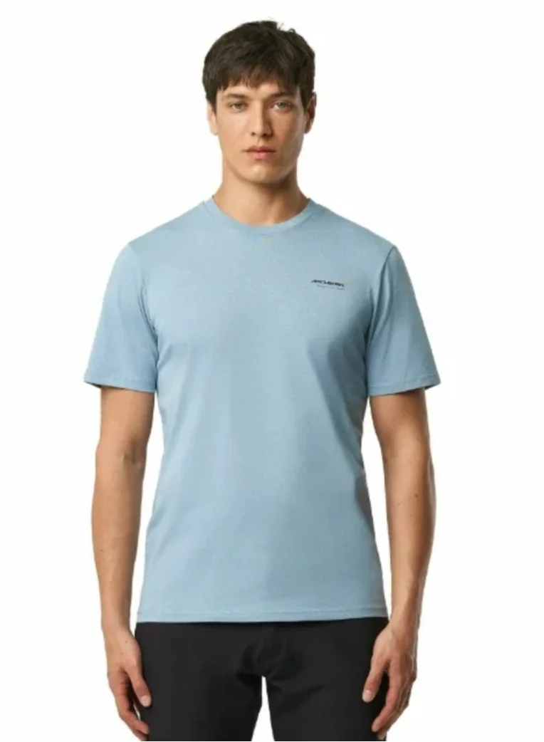 Mclaren Dusty Blue MCLAREN MENS MONACO SLOGAN T-SHIRT for Men | Best Price UAE