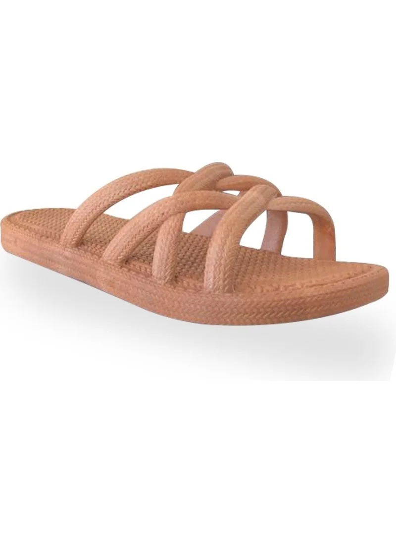 Gezer 12494 Copper Women's Non-Slip Knitted Slippers