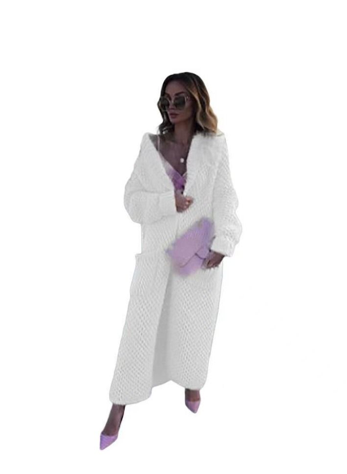 Loquat New Fashion Autumn Winter Long Knit Cardigan